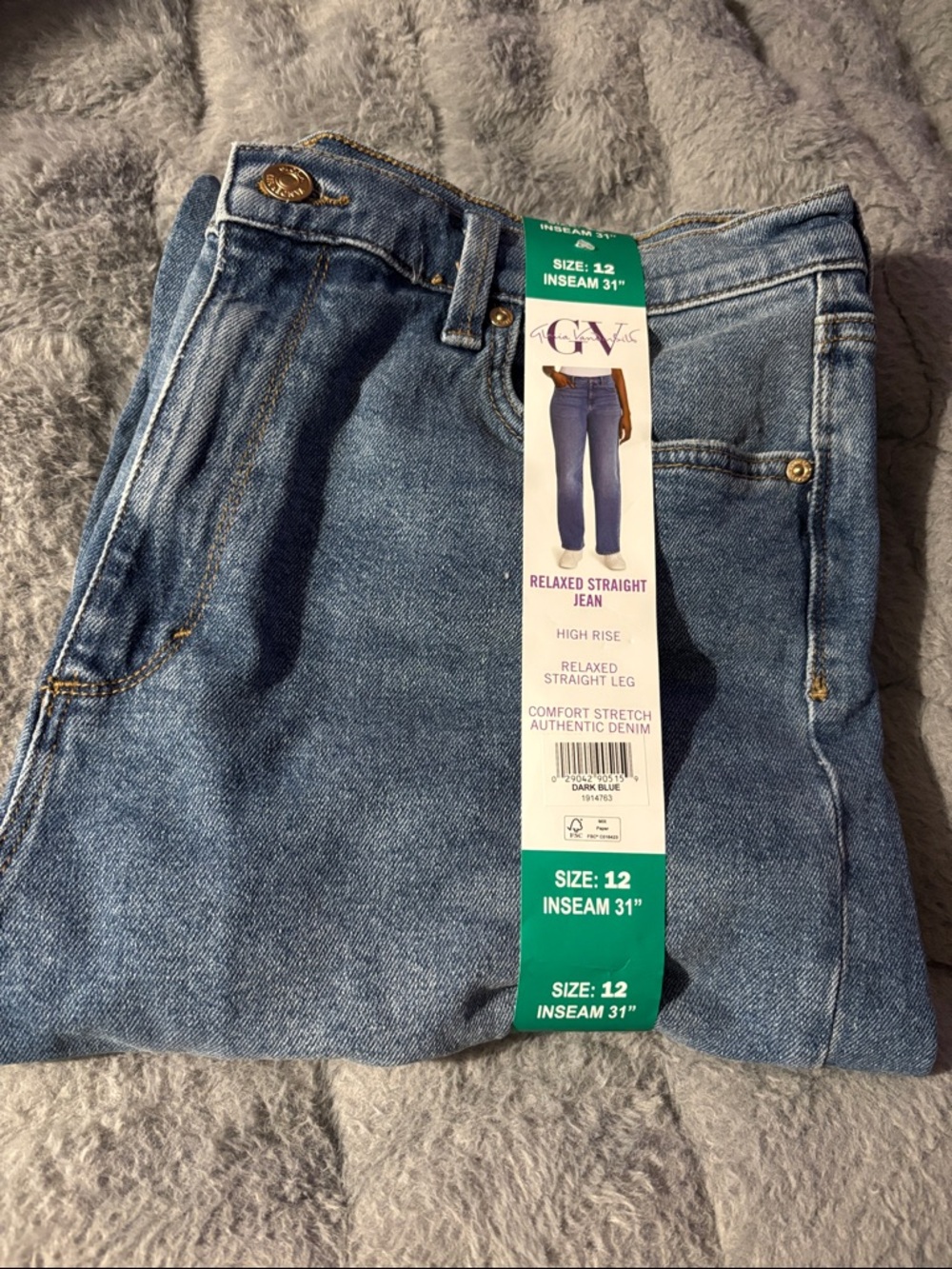Gloria Vanderbilt Jeans Size 12